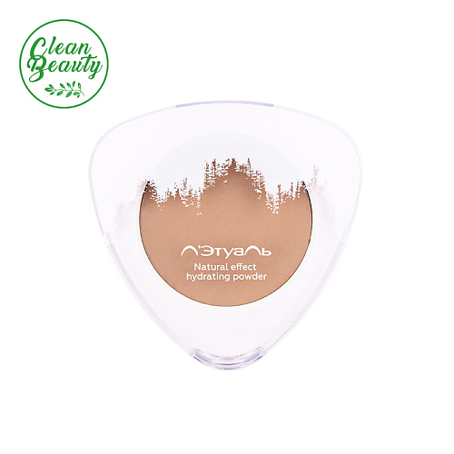ЛЭТУАЛЬ Увлажняющая пудра эффект второй кожи Natural effect hydrating powder