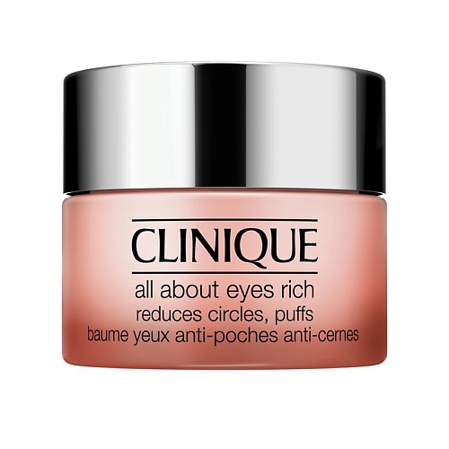 

CLINIQUE Увлажняющий крем для кожи вокруг глаз All About Eyes Rich, Увлажняющий крем для кожи вокруг глаз All About Eyes Rich