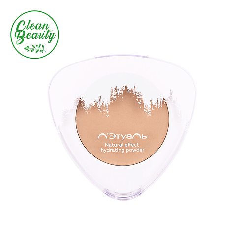 ЛЭТУАЛЬ Увлажняющая пудра эффект второй кожи Natural effect hydrating powder