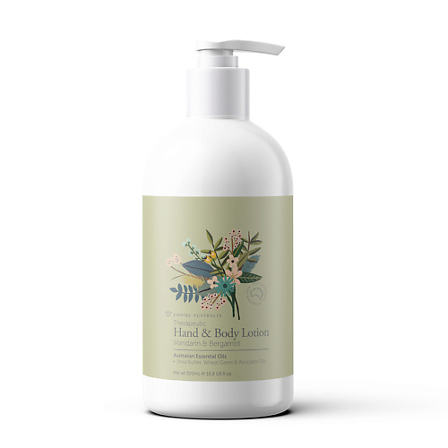 EMPIRE AUSTRALIA Лосьон для рук и тела с маслами мандарина и бергамота Therapeutic Series