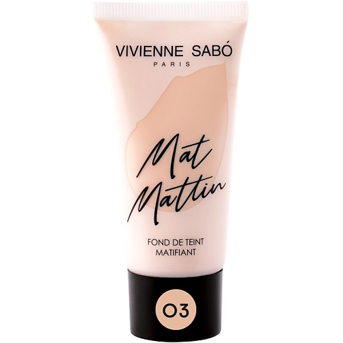 VIVIENNE SABO Матирующий тональный крем Mat Mattin