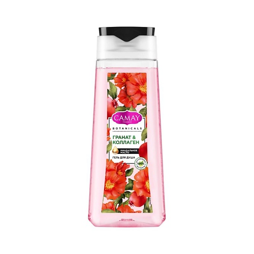 CAMAY Гель для душа Гранат & Коллаген Botanicals