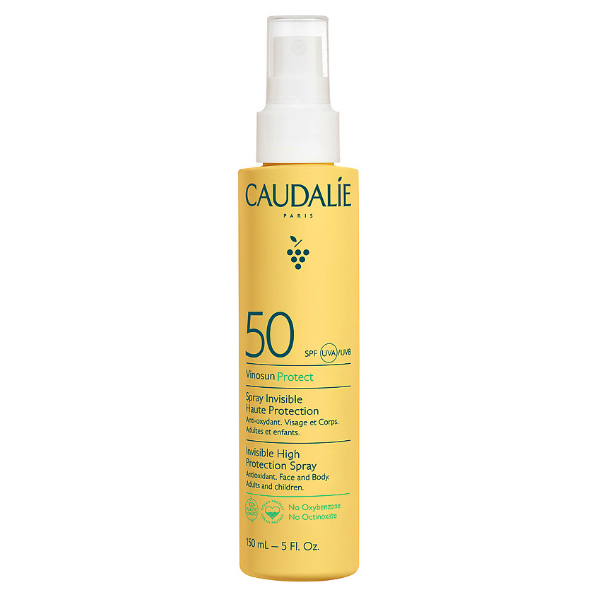 СAUDALIE Молочко-спрей для лица и тела Солнцезащитное SPF 50 Vinosun ...
