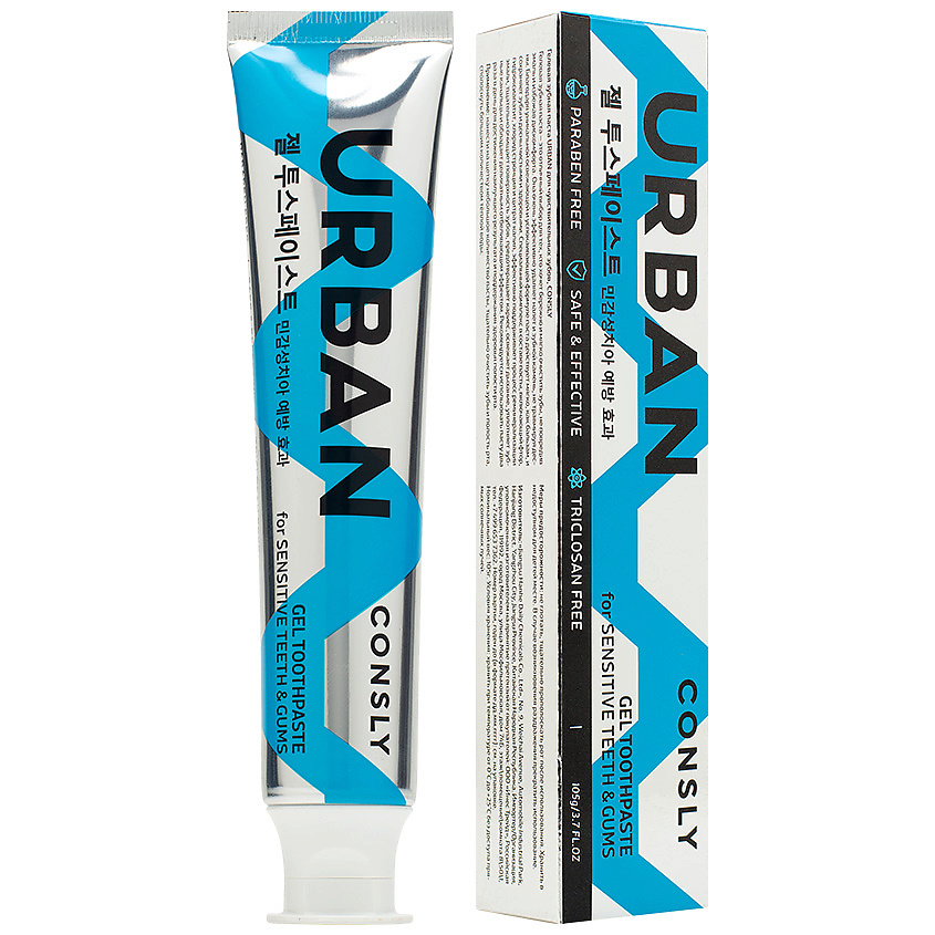 CONSLY Зубная паста гелевая для чувствительных зубов Urban Gel ...