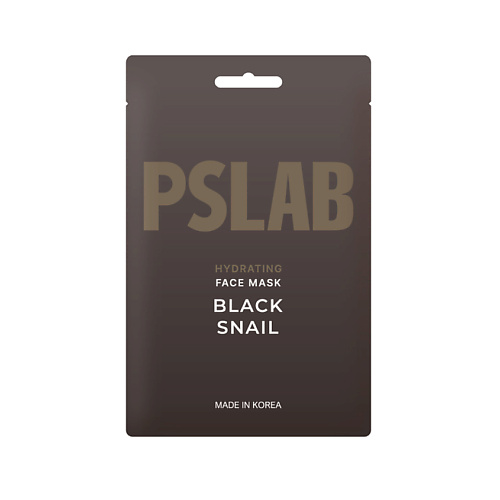 Маска для лица PS.LAB Питательная тканевая маска для лица Black Snail