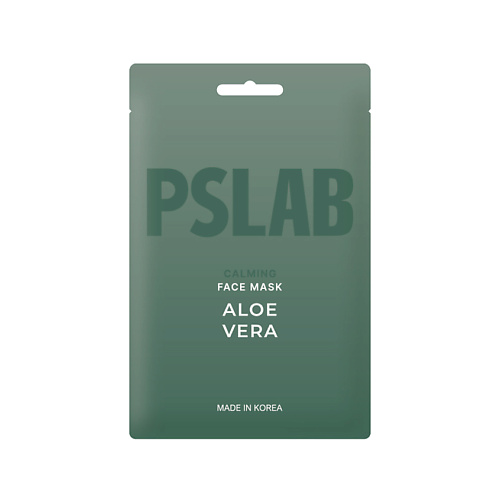 Маска для лица PS.LAB Успокаивающая тканевая маска для лица Aloe Vera