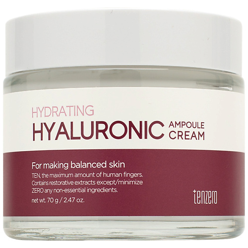 

TENZERO Крем для лица увлажняющий ампульный с гиалуроновой кислотой Hyaluronic Ampoule Cream, Крем для лица увлажняющий ампульный с гиалуроновой кислотой Hyaluronic Ampoule Cream