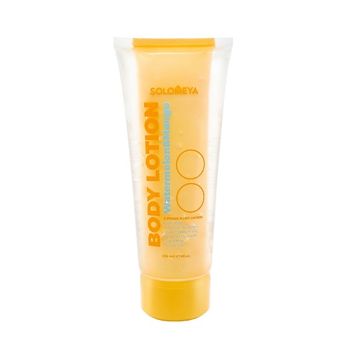 

SOLOMEYA Двойной лосьон для тела Body Lotion Watermelon & Mango, Двойной лосьон для тела Body Lotion Watermelon & Mango