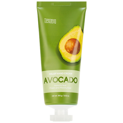 

TENZERO Крем для рук с экстрактом авокадо Avocado Relief Hand Cream, Крем для рук с экстрактом авокадо Avocado Relief Hand Cream