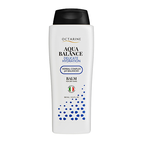 OCTARINE Увлажняющий бальзам для сухих волос Aqua Balance Delicate Hydration Balm