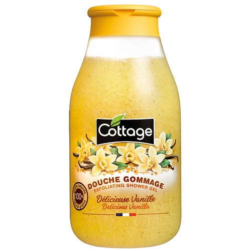 

COTTAGE Гель для душа отшелушивающий Exfoliating Shower Gel – Delicious Vanilla, Гель для душа отшелушивающий Exfoliating Shower Gel – Delicious Vanilla