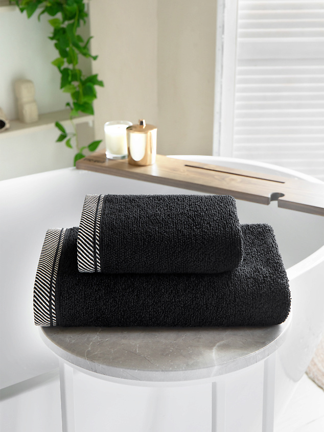 VEROSSA Полотенце махровое 70/140 Fjord Черный, фото 3