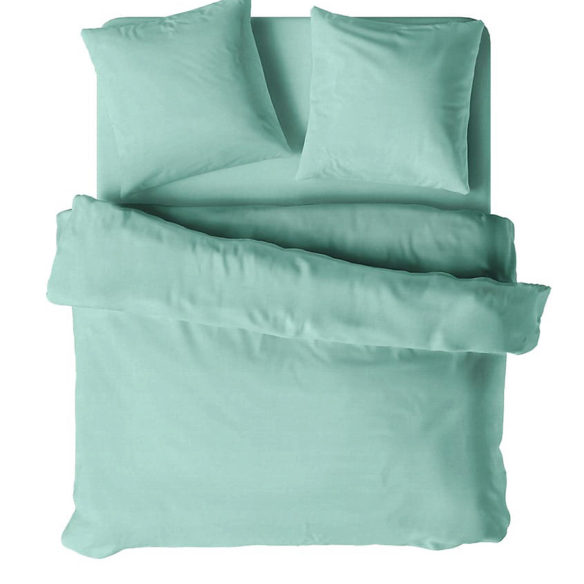 Изображение товара Комплект постельного белья VEROSSA Melange 2-спальный 70/70 Emerald