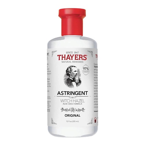 THAYERS Тоник для лица без спирта с гамамелисом оригинальный Witch Hazel Original Astringent