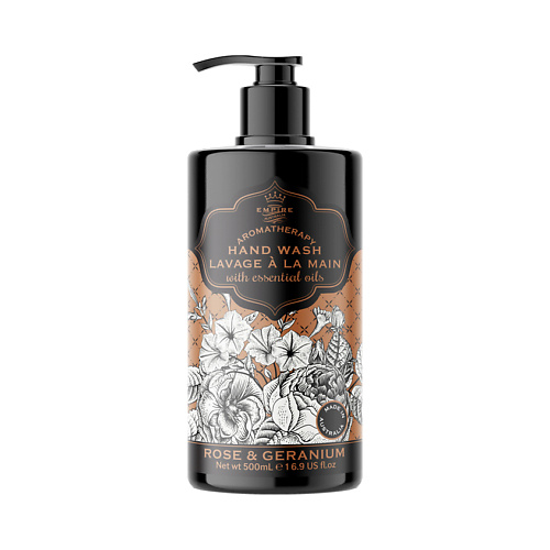 

EMPIRE AUSTRALIA Мыло жидкое для рук с маслами розы и герани Rose And Geranium Hand Wash, Мыло жидкое для рук с маслами розы и герани Rose And Geranium Hand Wash