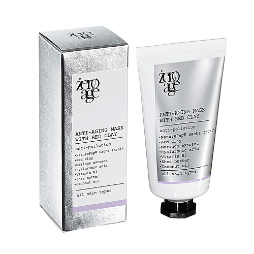 ZERO AGE Омолаживающая маска с красной глиной Anti-Aging Mask With Red Clay 359₽