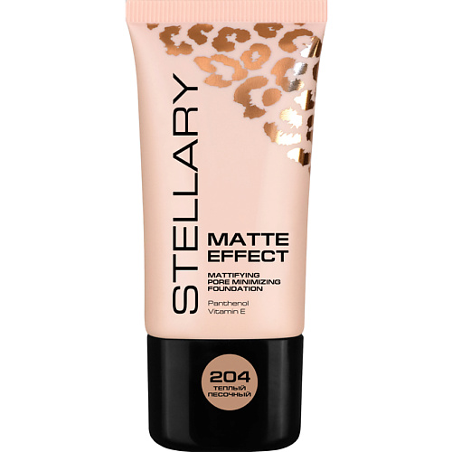 

STELLARY Матирующий тональный крем Matte Effect Foundation, Матирующий тональный крем Matte Effect Foundation
