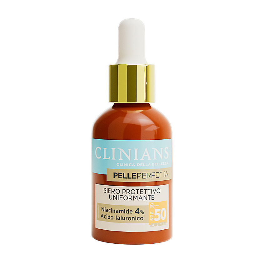 CLINIANS Сыворотка для лица увлажняющая 2 в 1 с SPF 50 Pelleperfetta ...