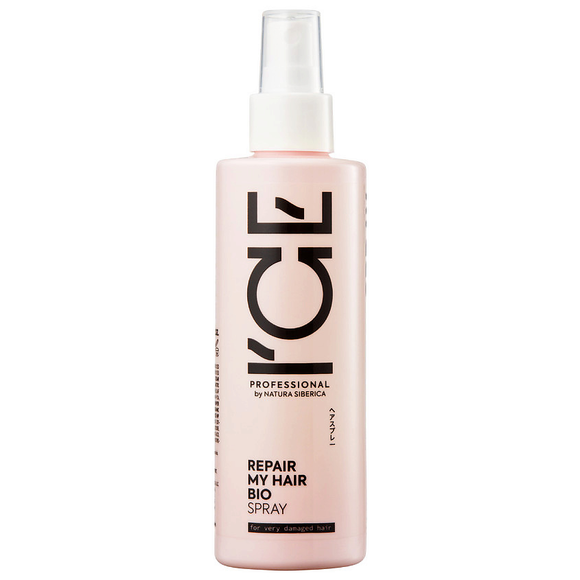 ICE BY NATURA SIBERICA Cпрей - кондиционер для сильно повреждённых ...