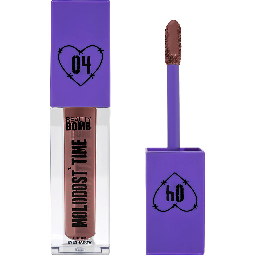 Изображение товара BEAUTY BOMB Кремовые тени для глаз Molodost` time Cream Eyeshadow, 04 карамельный, 4 мл