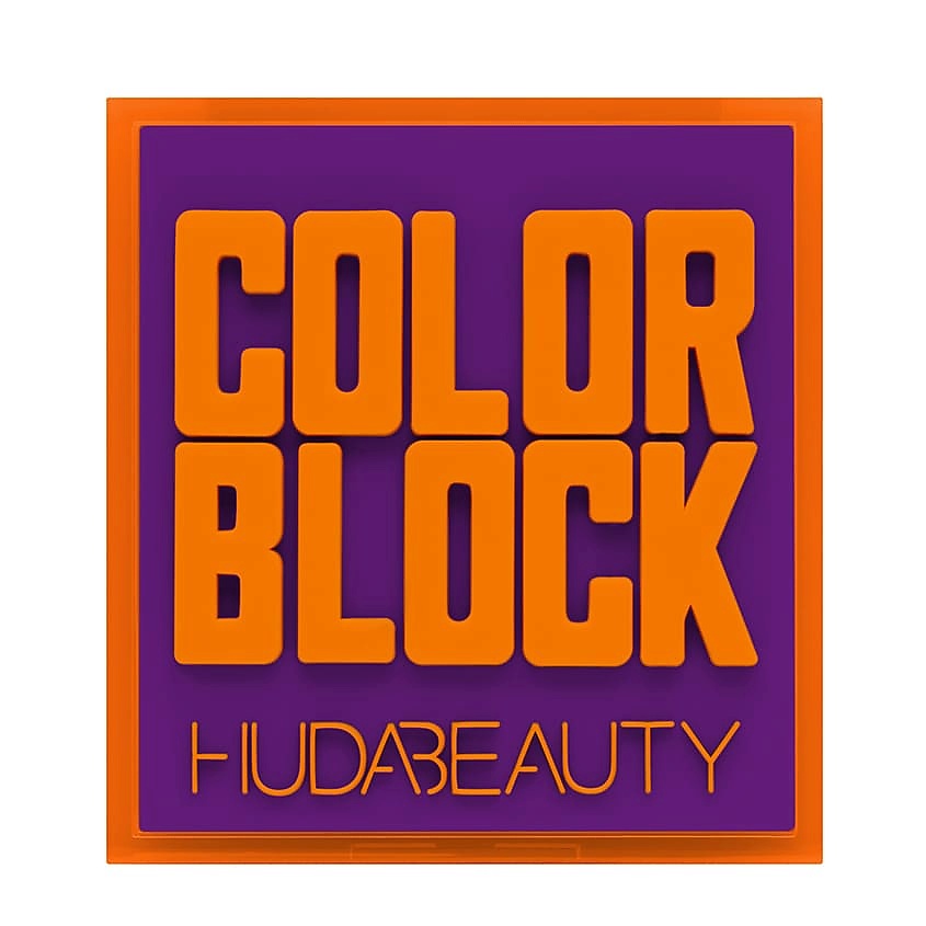 Изображение товара HUDA BEAUTY Палетка теней для глаз Color Block Obsessions, Orange and Purple, 7,5 г