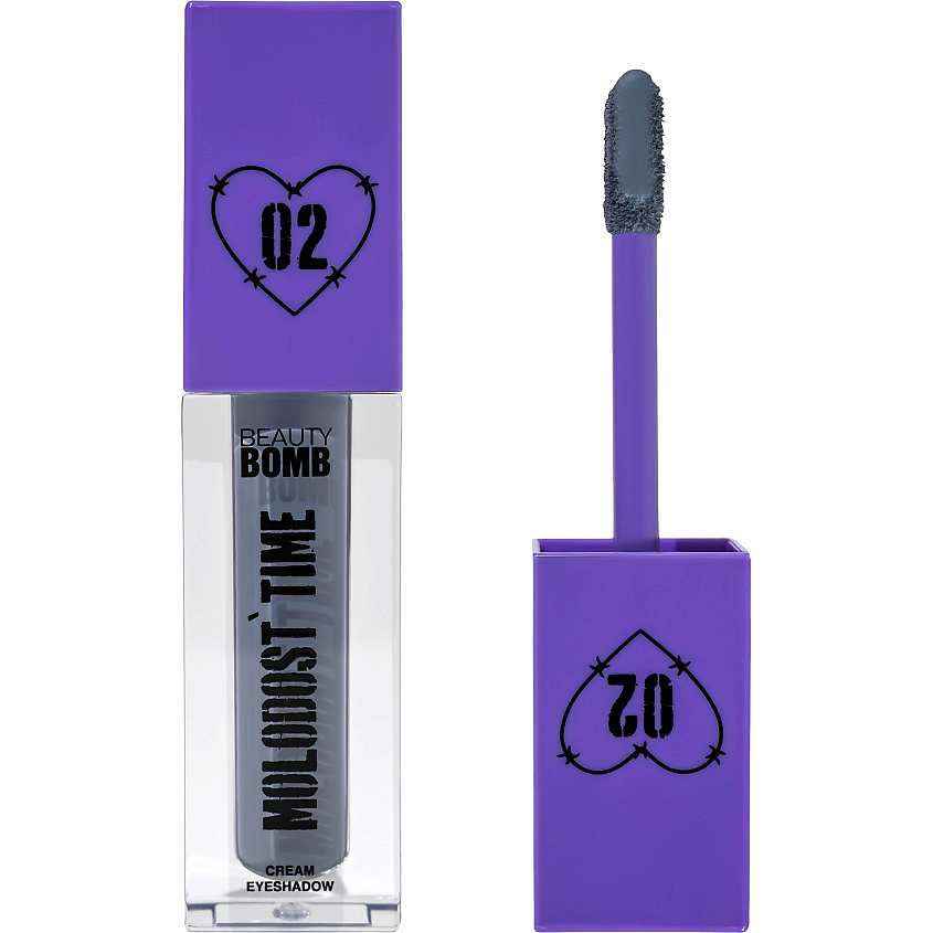 Изображение товара Кремовые тени для век BEAUTY BOMB Molodost` time серо-голубой 4 мл