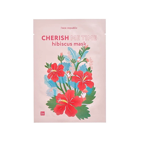 FACE REPUBLIC Маска для лица питающая с гибискусом Cherish me time hibiscus mask 239₽