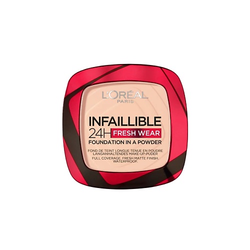 LORAL PARIS Компактная пудра Infaillible 24H Fresh Wear Foundation in a Powder 1235₽