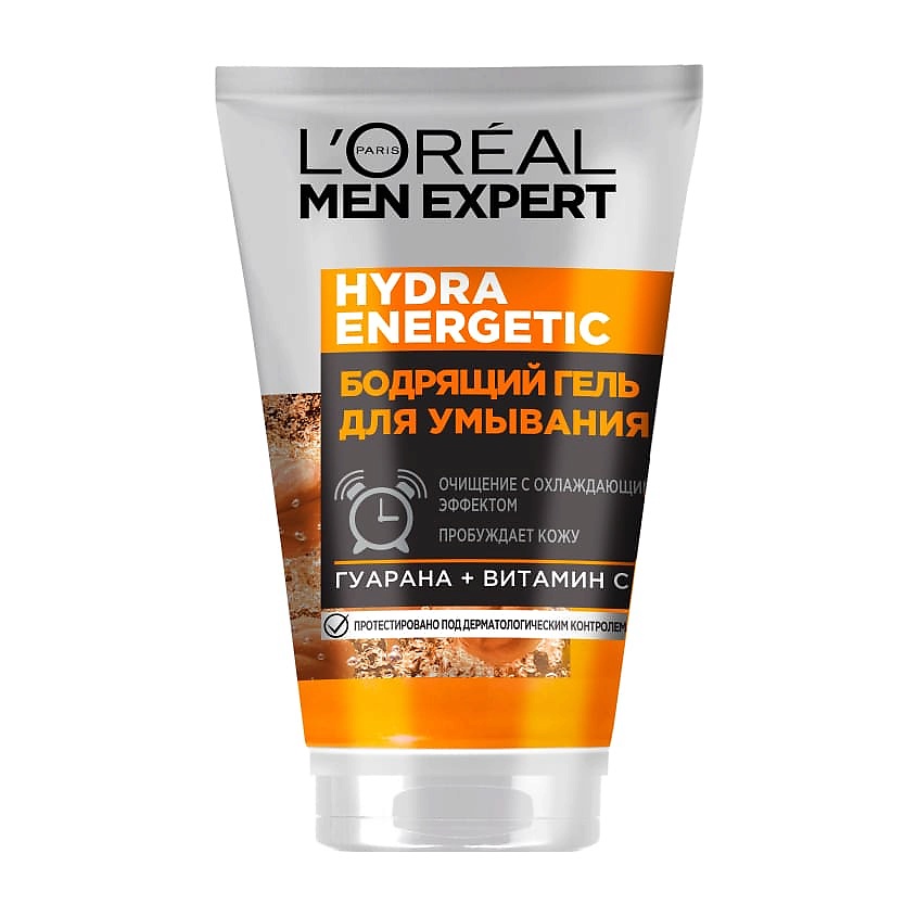 L'OREAL PARIS Бодрящий гель для умывания лица Гидра Энергетик Men ...