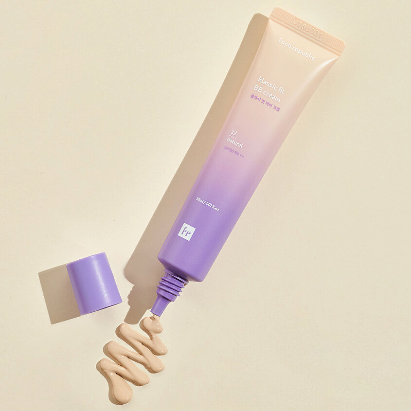 FACE REPUBLIC BB-крем для лица SPF30 PA++ 22 Klassic fit BB cream, фото 5