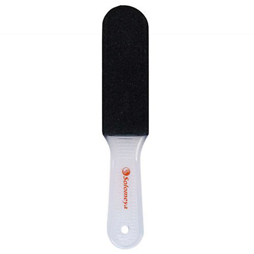 

SOLOMEYA Пилка педикюрная двухсторонняя Foot File 100 грит, Пилка педикюрная двухсторонняя Foot File 100 грит