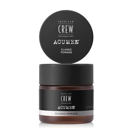 

AMERICAN CREW Классическая помада для мужчин для укладки средней фиксации и блеском Acumen Classic Pomade 60, Классическая помада для мужчин для укладки средней фиксации и блеском Acumen Classic Pomade