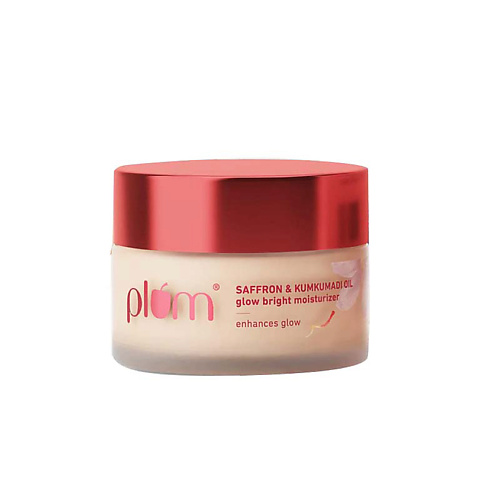 PLUM Крем для придания сияния коже лица с маслами Шафрана и Кумкумади с SPF35 971₽