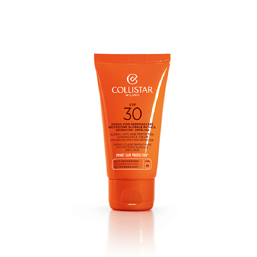 COLLISTAR Интенсивный солнцезащитный крем для лица против старения SPF 30 Anti-Age Protection Tanning Face Cream