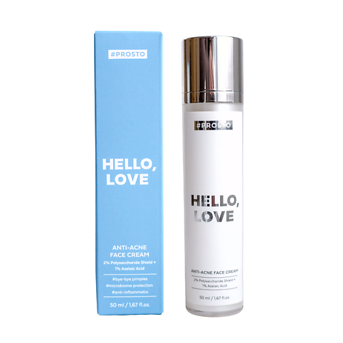 PROSTO COSMETICS Защищающий крем ANTI-ACNE FACE CREAM для склонной к акне кожи HELLO LOVE 500 2290₽