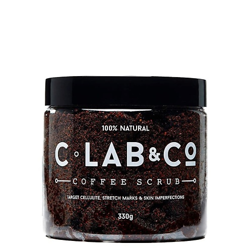 

C LAB&CO Кофейный скраб в банке 330, Кофейный скраб в банке