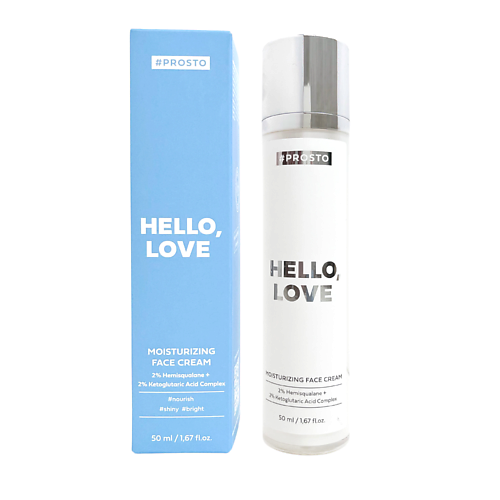 PROSTO COSMETICS Увлажняющий крем с гемискваланом и гиалуроновой кислотой HELLO LOVE 500 2290₽