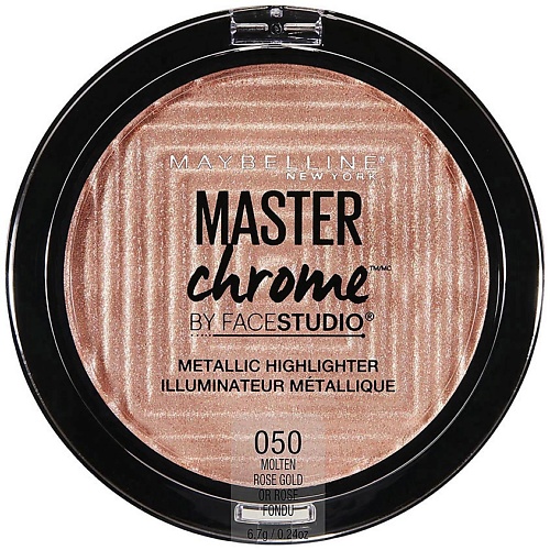 

MAYBELLINE NEW YORK Хайлайтер для лица "Master Chrome" для сияния кожи, Хайлайтер для лица "Master Chrome" для сияния кожи