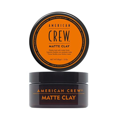 AMERICAN CREW Пластичная матовая глина для мужчин Matte Clay