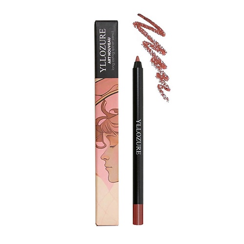 YLLOZURE Стойкий контурный карандаш для губ Арт нуво 752₽