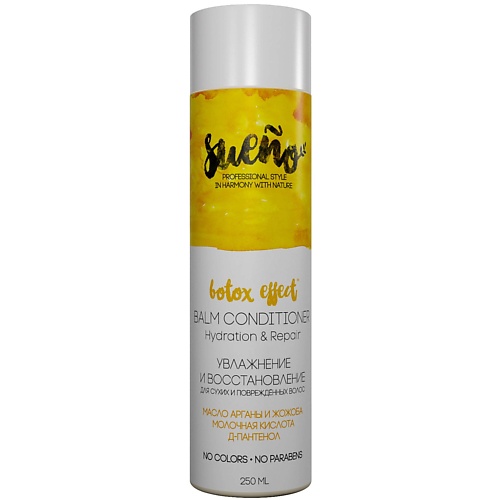 SUENO Бальзам «Увлажнение и восстановление» для сухих и поврежденных волос 250.0