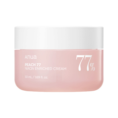 ANUA Смягчающий крем-пудинг для лица PEACH 77% NIACIN ENRICHED CREAM 50.0