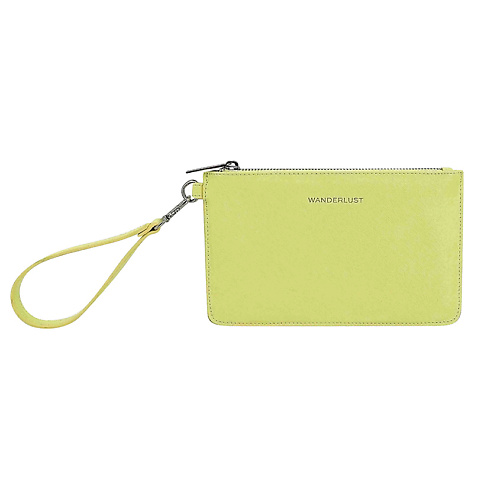 ЛЭТУАЛЬ WANDERLUST Клатч Wanderlust Saffiano Yellow