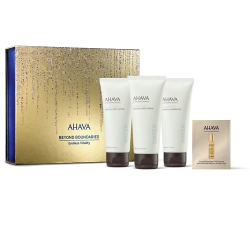 AHAVA Подарочный набор Endless Vitality крем для тела крем для рук гель для душа сыворотка 4911₽