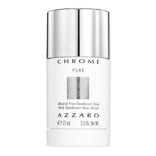 

AZZARO Дезодорант-стик Chrome Pure 75, Дезодорант-стик Chrome Pure