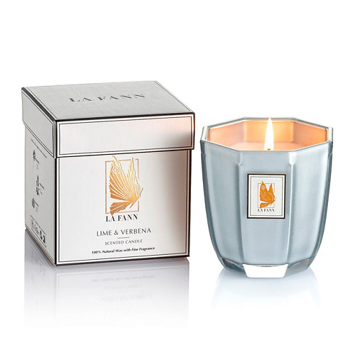 LA FANN Ароматическая свеча Lime & Verbena