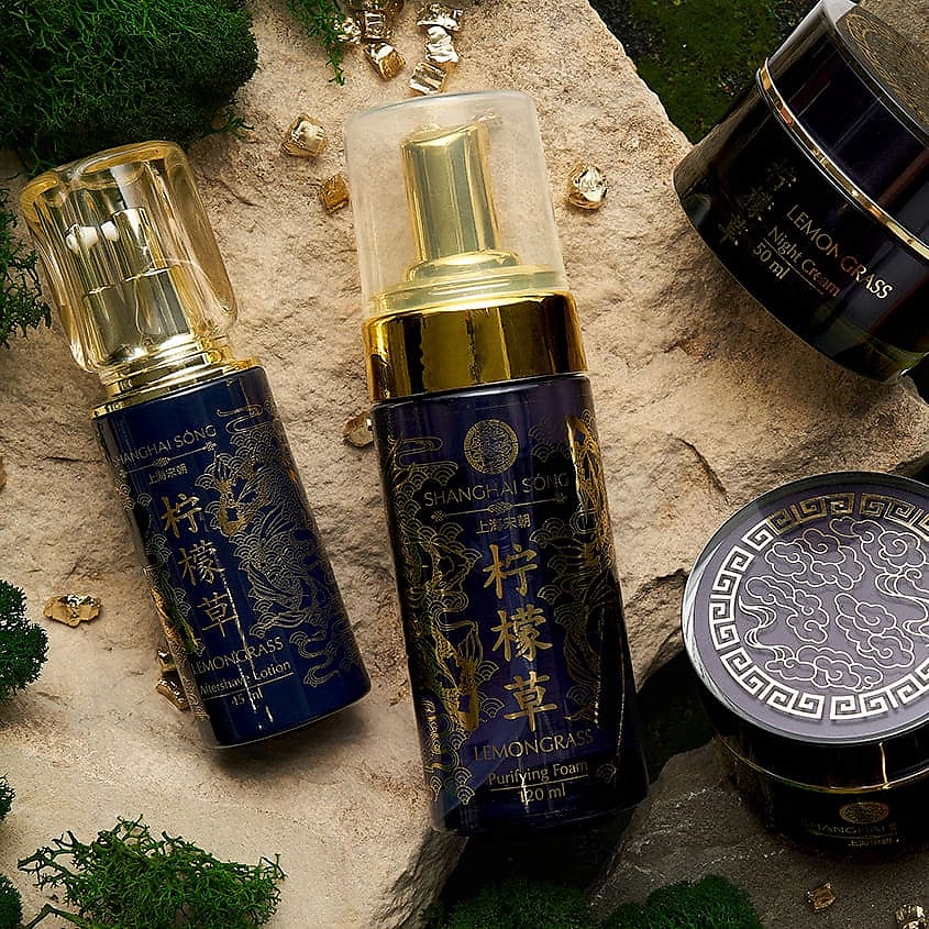 SHANGHAI SONG Очищающая пенка для лица Lemongrass Purifying Foam – фото 5
