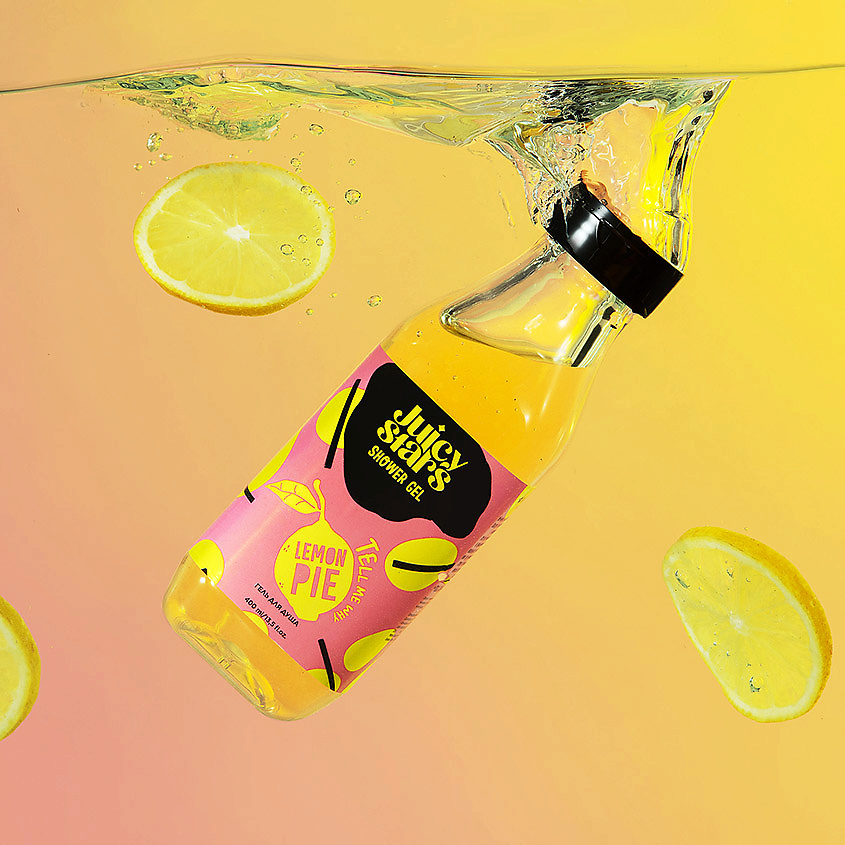 JUICY STARS Гель для душа «Ай Ай Ай Лемон Пай» Tell Me Why Lemon Pie – фото 4