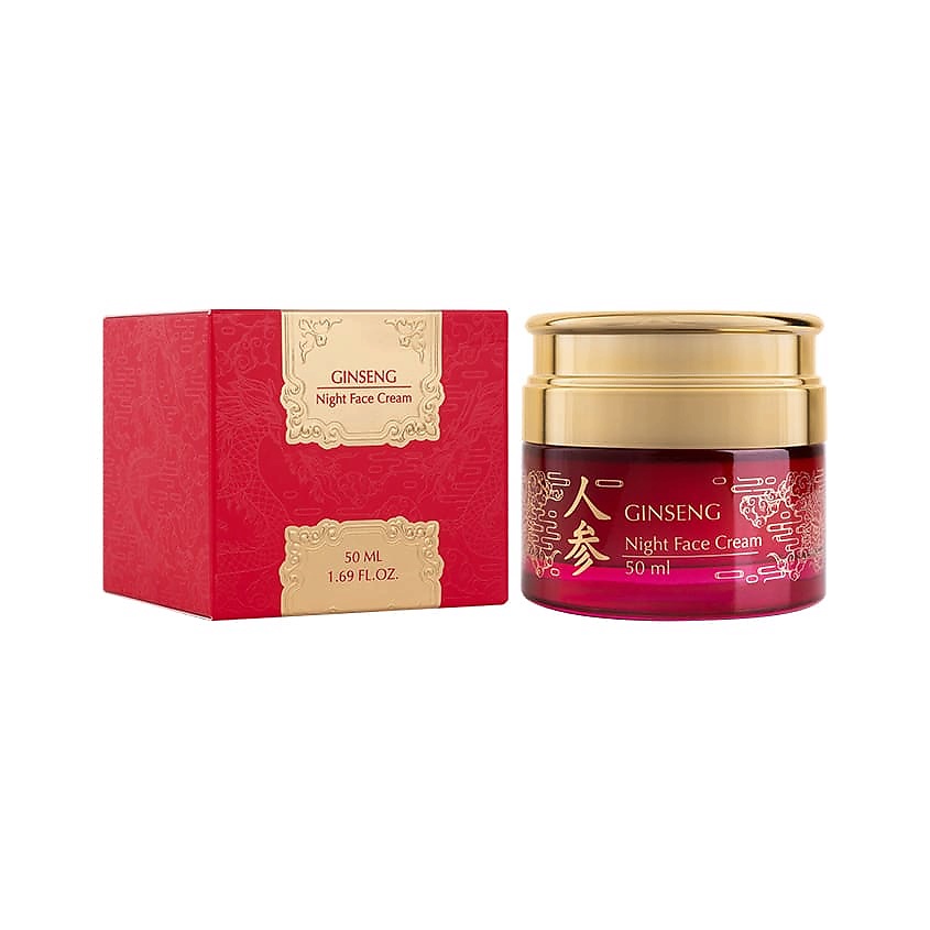 SHANGHAI SONG Ночной крем для лица Ginseng Night Face Cream – фото 4