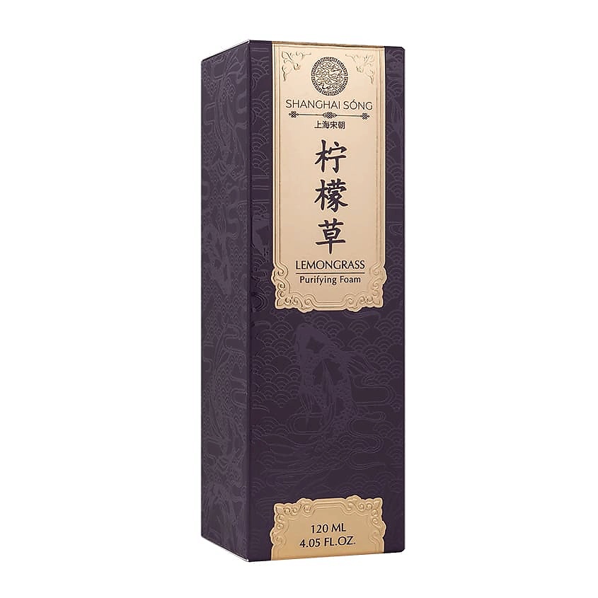 SHANGHAI SONG Очищающая пенка для лица Lemongrass Purifying Foam – фото 4